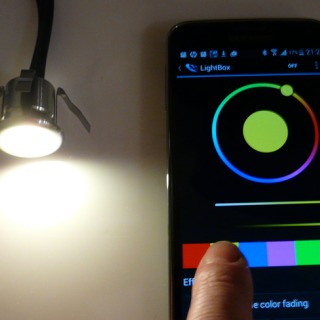 28mm Colour Changeable LED Plinth Light (Waterproof IP67, 12vdc)